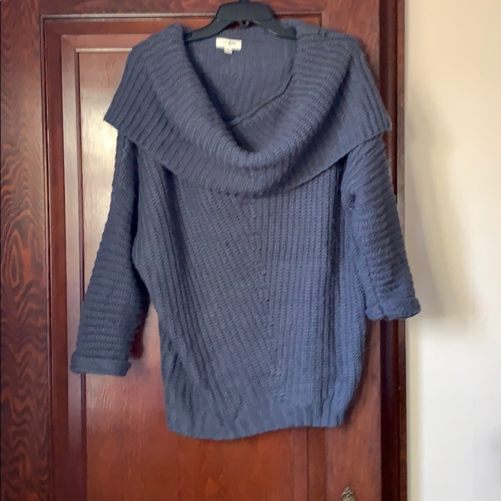 - Oversized cowl neck sweater. Great condition.